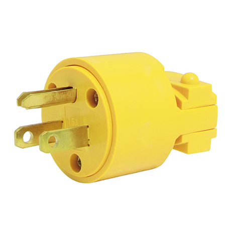 CLAVIJA ATERR PLASTICA CON ABRAZADERA (PZA)