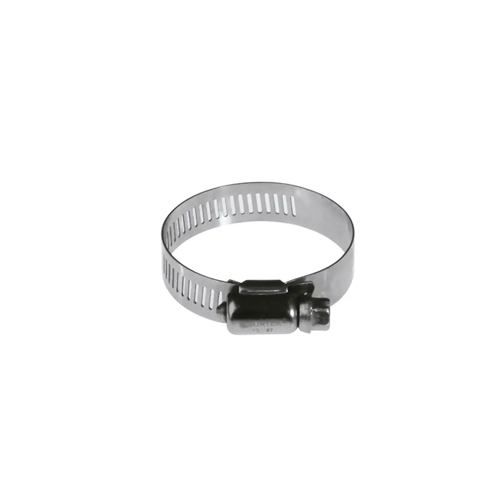 ABRAZADERA INOX 1 1/2" - 2 1/4" PZA