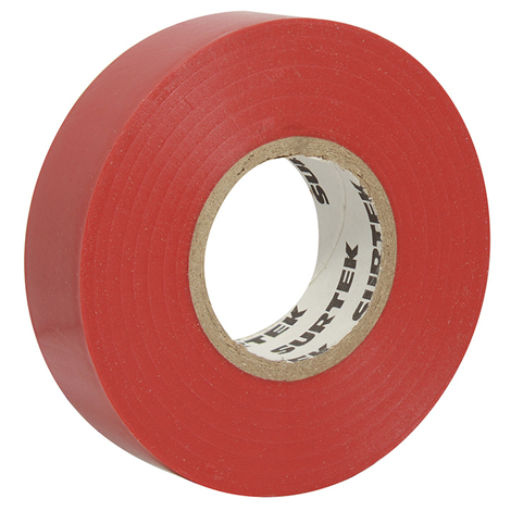 CINTA P/AISLAR ROJA 18M PZA