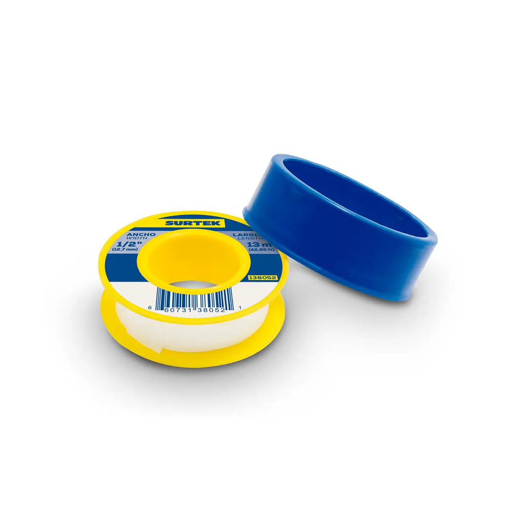 [SUR138056] CINTA DE TEFLON SELLA ROSCA 1" X13M