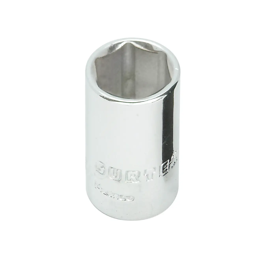 [SUR4411M] DADO 11MM CUADRO DE 1/4 CORTO CROMADO