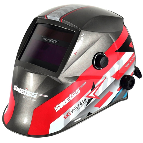 CARETA ELECTRONICA MOD. 610, GRIS C ROJO SWEISS (611)