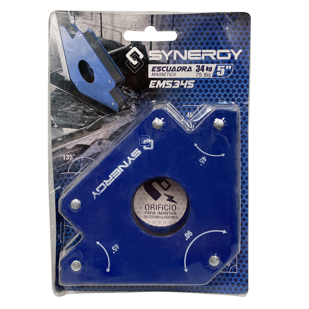 ESQUINA O ESCUADRA MAGNETICA 5" 34KG (75LBS)(EM5345)
