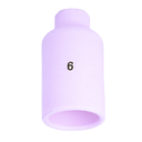 COPA ALUMINA GAS LENS MEDIANA NO. 6 (3/8")