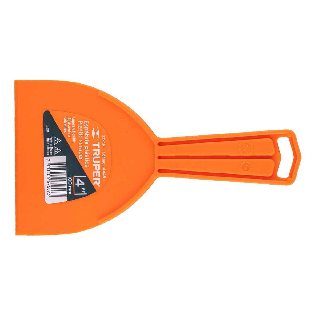 [TRUET-4P] ESPATULA PLASTICA 4 PULGADAS (14445)