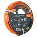 MANGUERA DE PVC 1/4" X 15MTS. PARA COMPRESOR (19015)