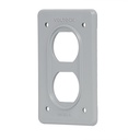 TAPA DOBLE PARA CONTACTO (46430) PZA