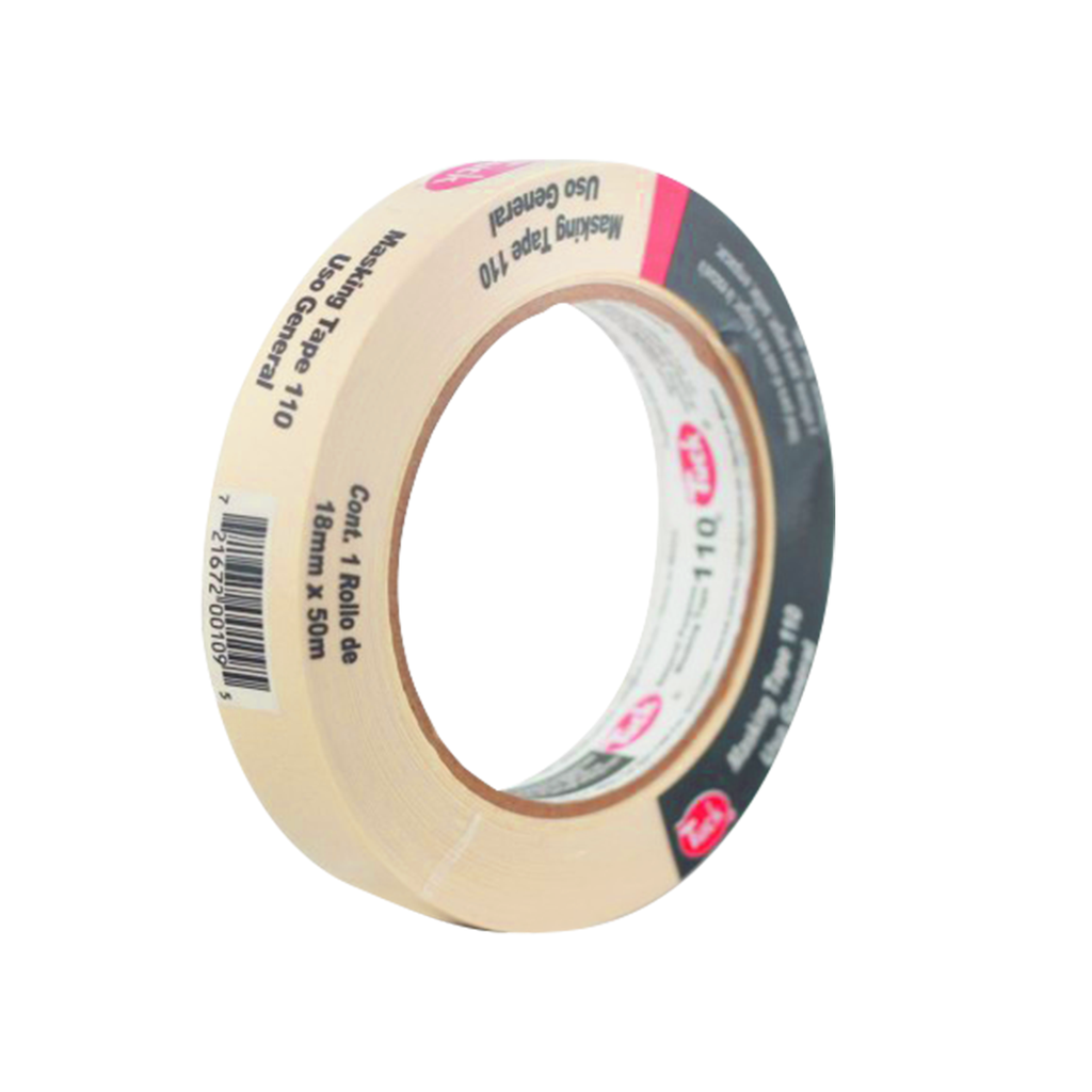CINTA MASKING TAPE 3/4" X 50 MTS (18MM) (101015)