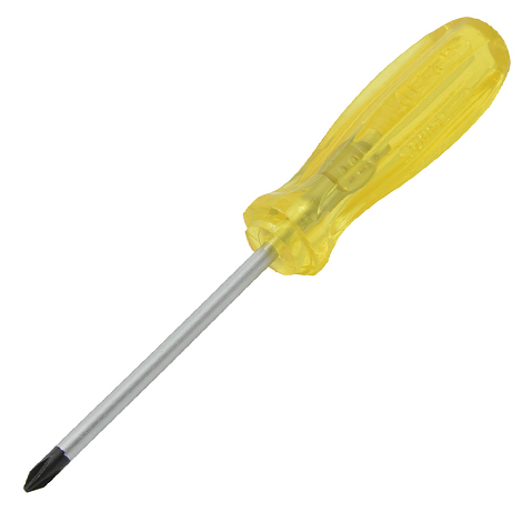 DESARMADOR PHILLIPS NUM 0 1/8"X8" BARRA REDONDA PZA