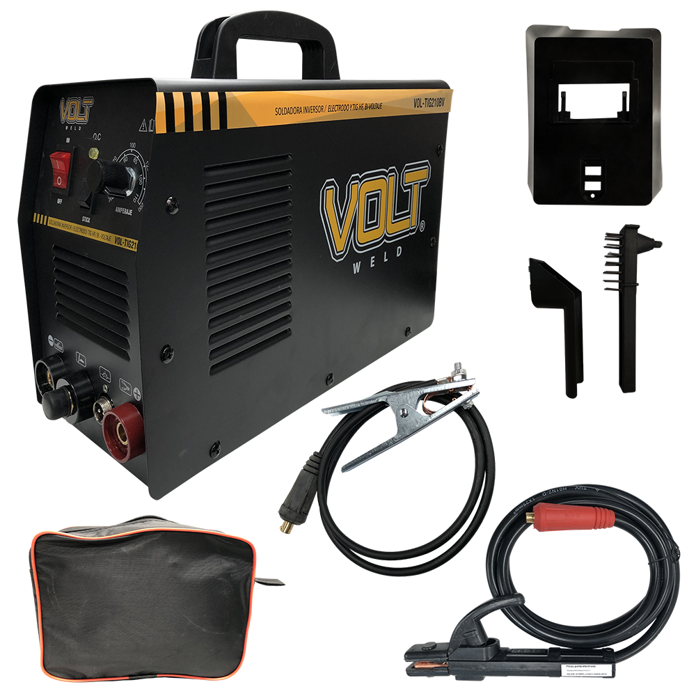SOLDADORA INVERSOR 200 AMP 110/220V MMA TIG (VOL-TIG210BV)