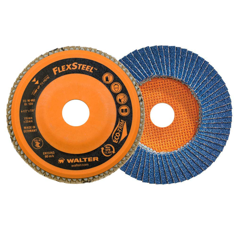 DISCO LAMINADO FLEXSTEEL DE 4-1/2" G°120