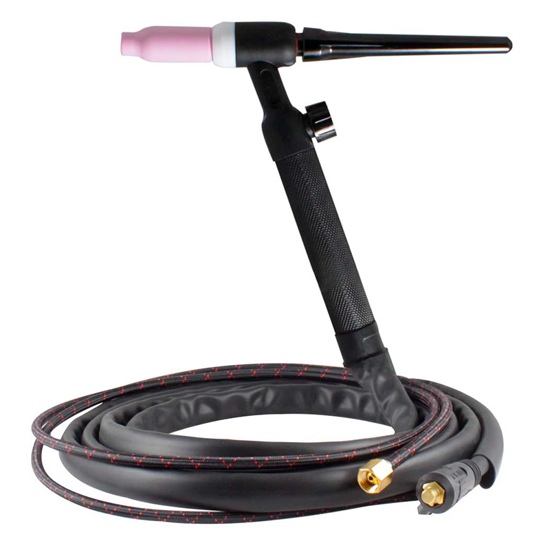 ANTORCHA TIG 17V 12FT 150A RIGIDA SALIDA D/GAS 3/8" WP17V12R