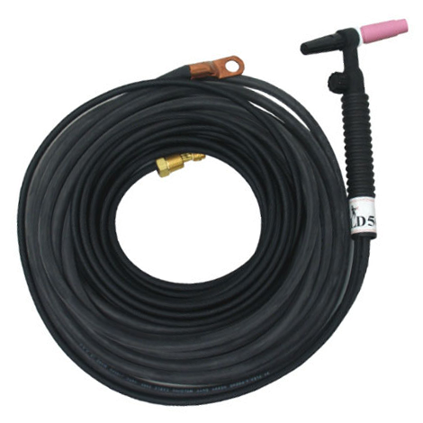 ANTORCHA TIG 9 125A 25FT FLEXIBLE VALVULA 2 VIAS