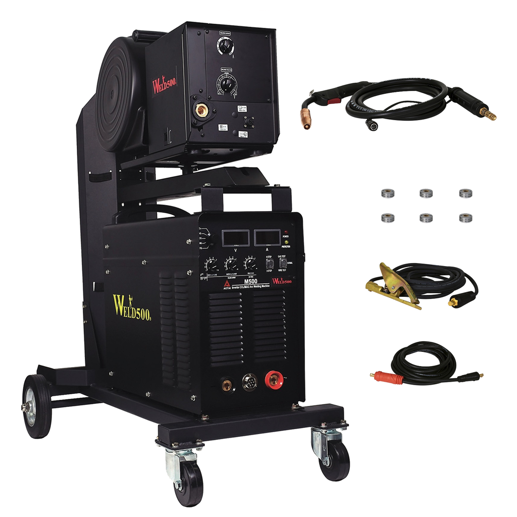 MAQUINA MIG 500PLUS EN KIT; 3F;220/440V; MULTIPROCESOS; W500