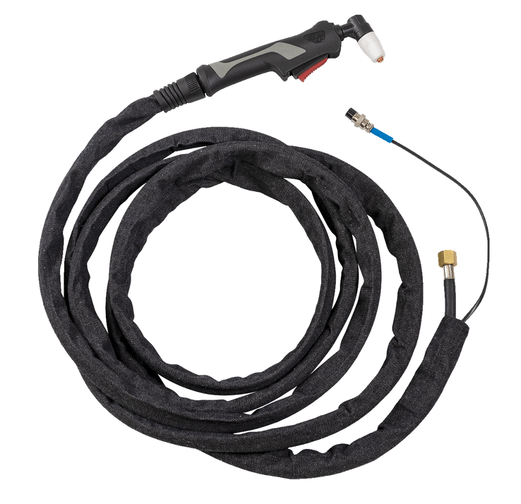 ANTORCHA PLASMA 5MT 2 PINES CONECTOR ROSCADO 3/8