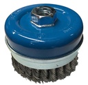 CARDA COPA TRENZADA 5X.020X5/8-11 INOXIDABLE
