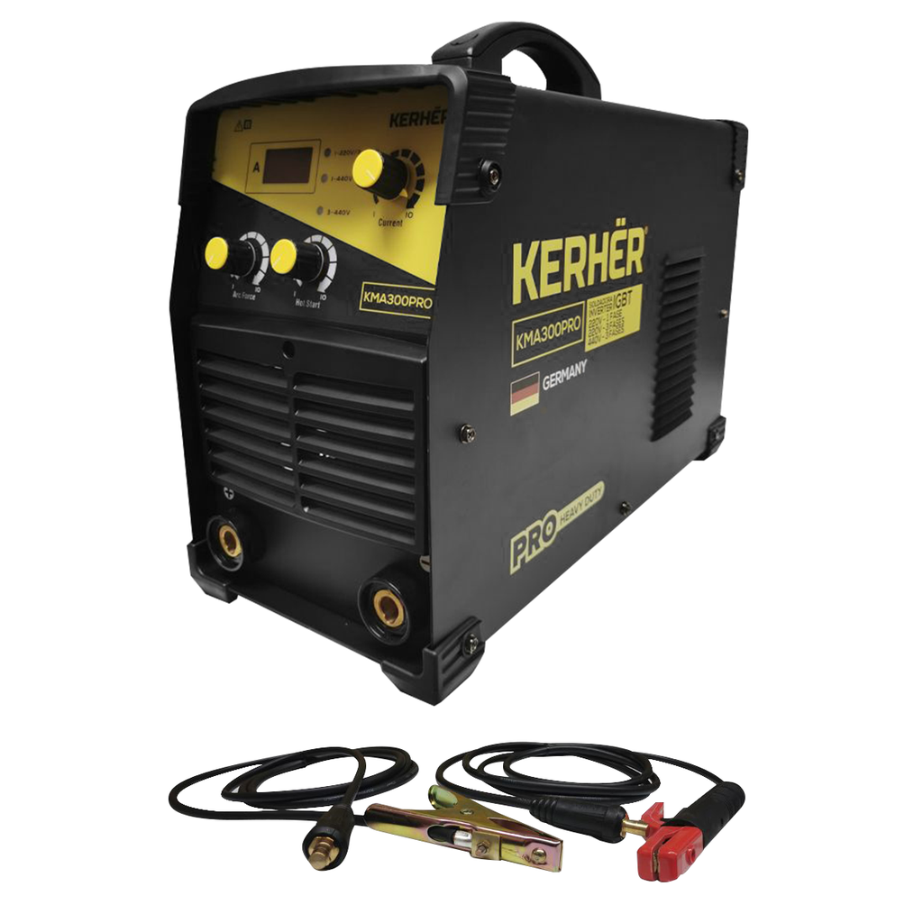 [KERKMA300PRO] SOLDADORA INVERSOR 300 AMP MMA 220V 1F / 220V 3F / 440V 3F