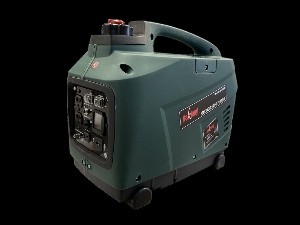 GENERADOR INVERTER PORTATIL ALIMENTACION GASOLINA 110V 1000W