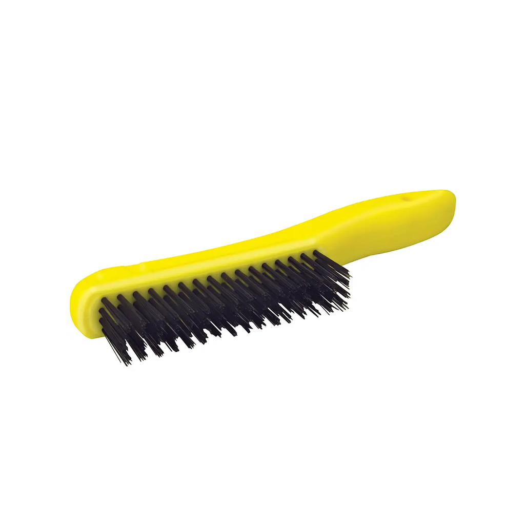 CEPILLO ALAMBRE 4X16 PLASTICO C/MANGO