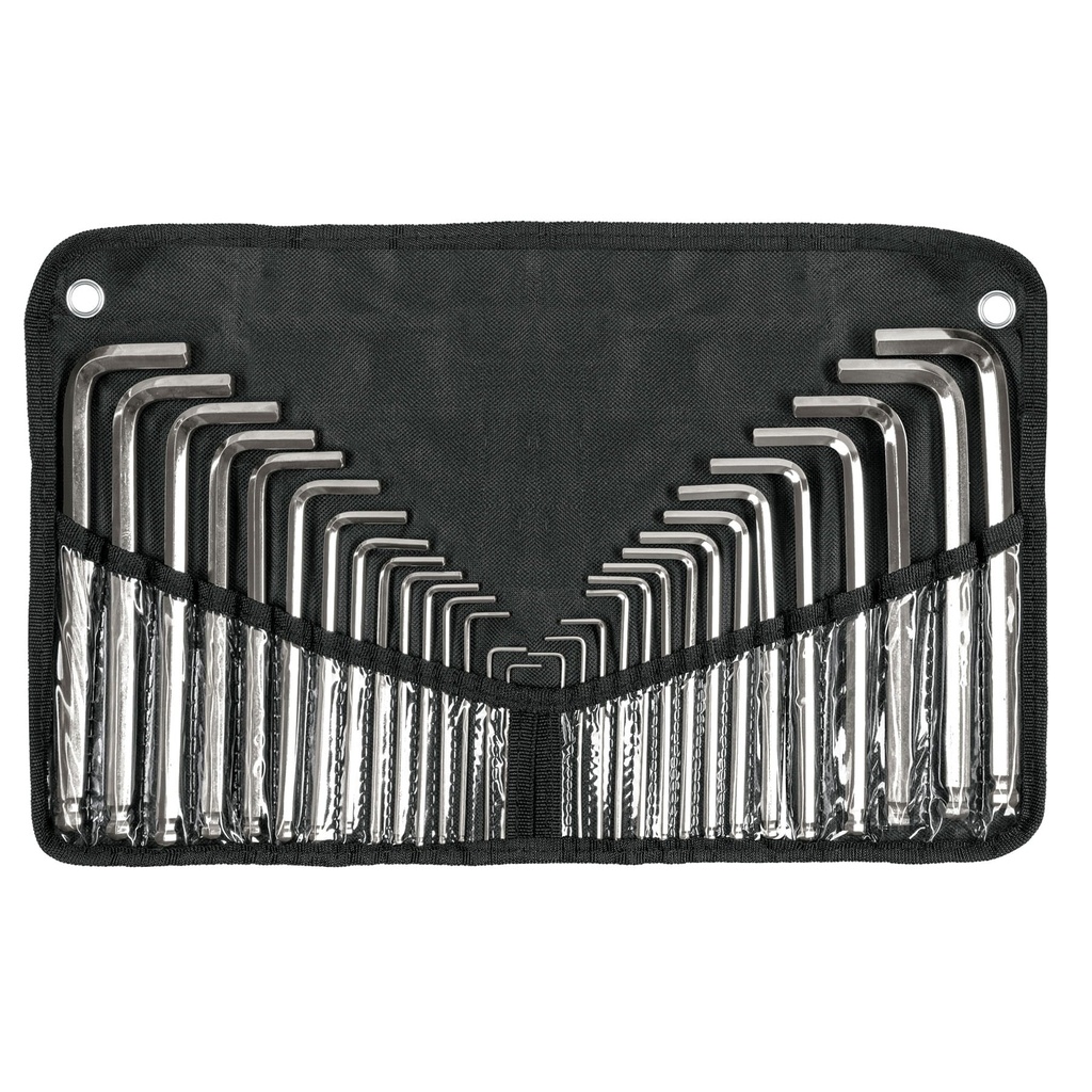 JUEGO LLAVES HEXAGONALES ( 30 PIEZAS )(15562)