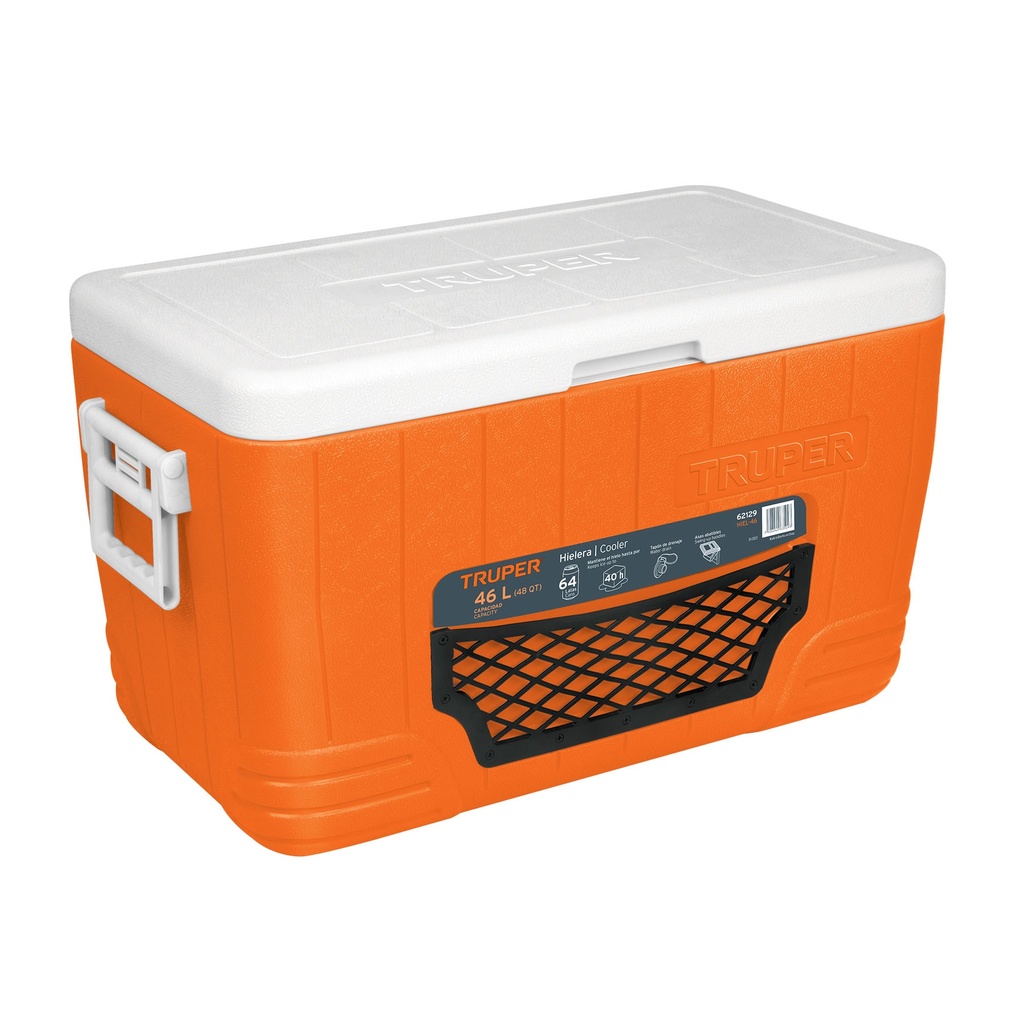 HIELERA DE 61CM X 37CM X 35CM CAPACIDAD 46 LTS (62129)