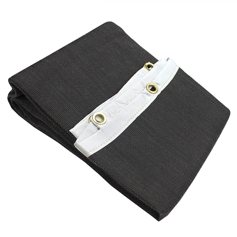 MANTA ANTICHISPAS 1.82M X 1.82M 24OZ FV NEGRO