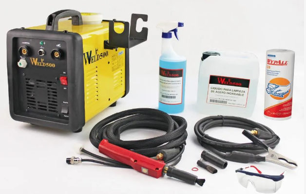 MAQUINA LIMPIADORA CLEANOX DE ACERO INOX C/KIT W-500