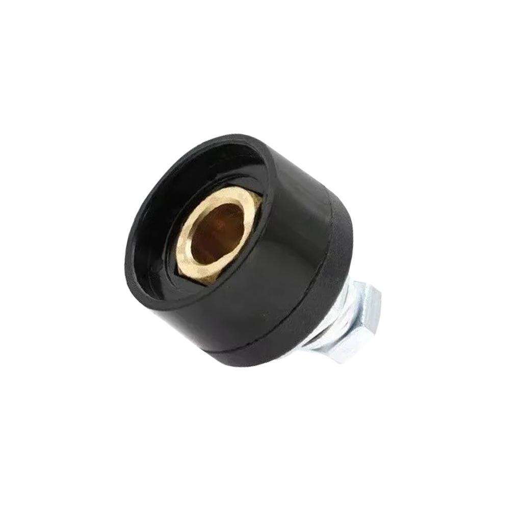 CONECTOR EUROPEO HEMBRA 3/8 10-25MM TIPO DINSE (CALIBRE 6 A 2) 