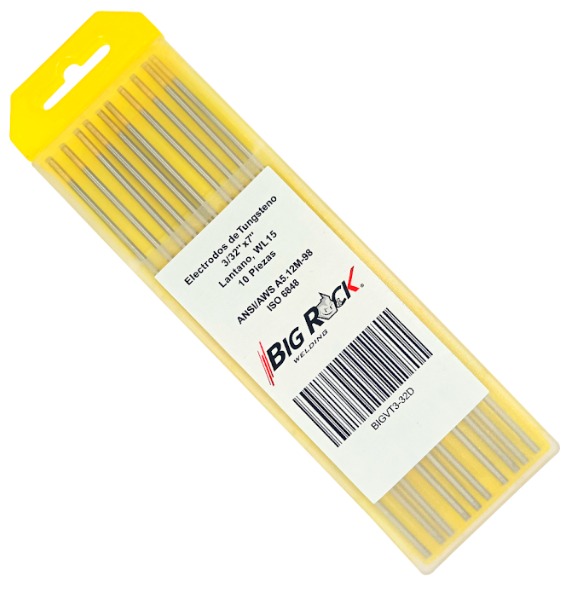 VARILLA TUNGSTENO 3/32X7 1.5% LANTHANO DORADO