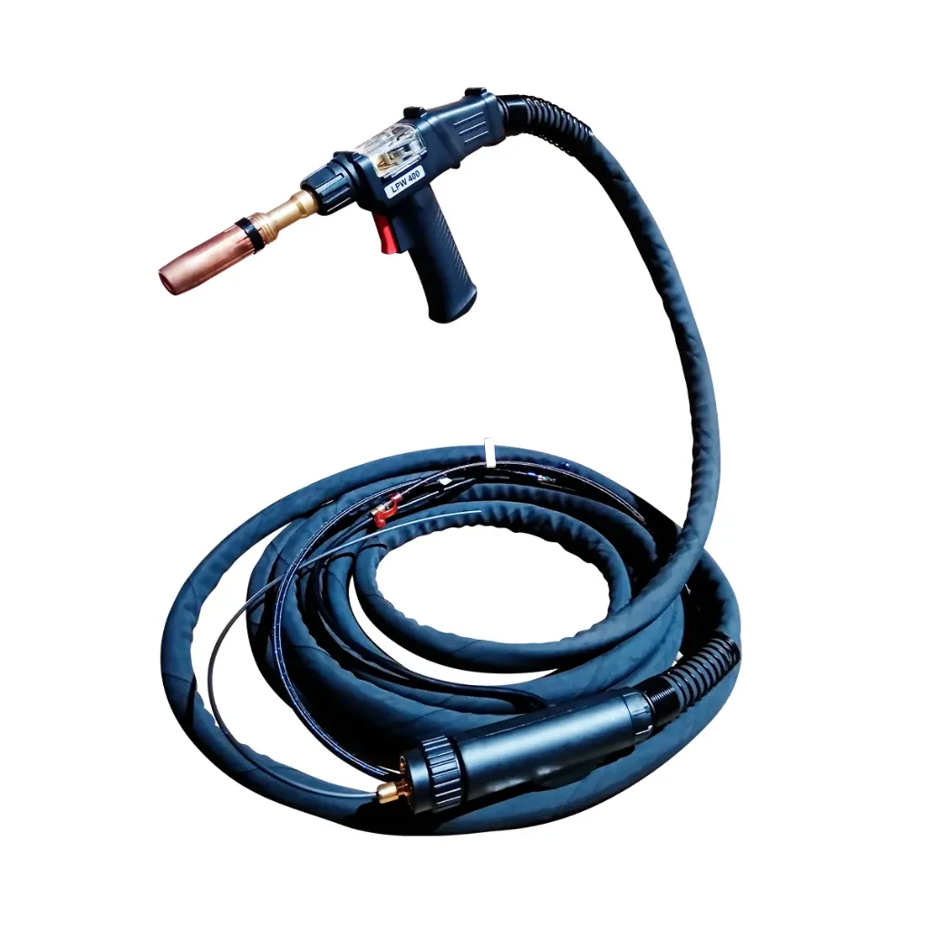 ANTORCHA PUSH PULL 400A TIPO BINZEL 8M CONECTOR EUROPEO