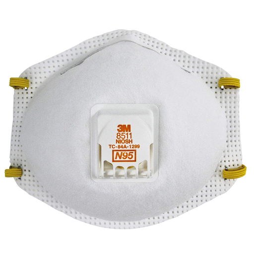 [3M-8511] MASCARILLA P/PARTICULAS SIN ACEITE N95 C/VALVULA COOL FLOW