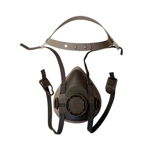 [APMDP02] RESPIRADOR MEDIA CARA PARA DOS CARTUCHOS AP