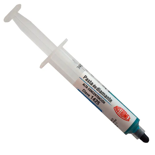 [AUS1425] PASTA DIAMANTE AZUL 5 GRS PULIDO ESPEJO DE METALES NO. 15 A