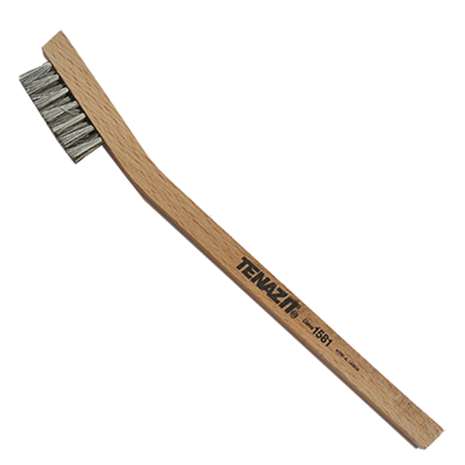 [AUS1581] CEPILLO DE ALAMBRE MINI A.C. M/MADERA 7 X 3/4