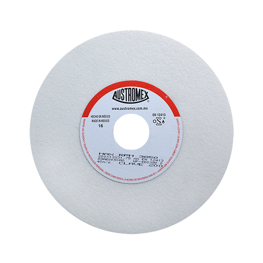 [AUS200] RUEDA T-1 200X13X31.7 89A60 BLANCA