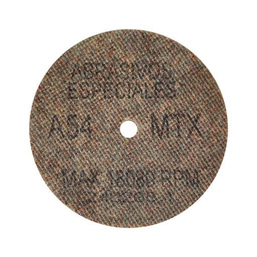 [AUS451] RUEDA DE FIBRA DE 3" X 1/2" X 1/4" ALGODÓN SEMIFLEXIBLE