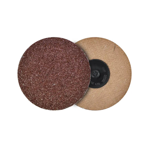 [AUS621] DISCO DE LIJA T-R DE 3" G. OA-80 RESP. ALGODÓN, CAMBIO RAPIDO