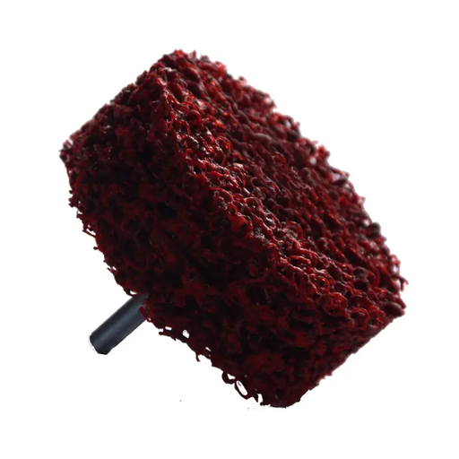 [AUS638] RUEDA DE FIBRA CON VASTAGO 3X1X1/4 EXTRA GRUESO P/LIMPIEZA