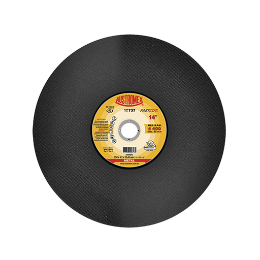 [AUS737] DISCO DE CORTE 14 X2.8X25.4 A30 METAL FASTCUT HUECOS