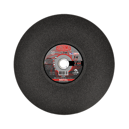 [AUS744] DISCO DE CORTE 14" X 1/8" X 1" METAL USO GENERAL "PLUS"