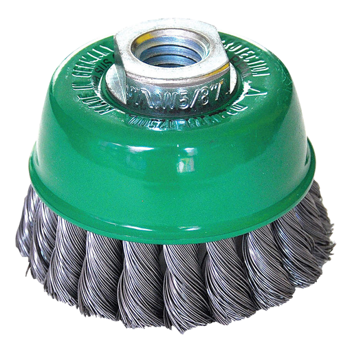 [AUS965] CARDA COPA TRENZADA 3"X 0.014 X MR ACERO AL CARBON