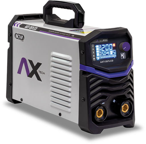 [AXT207LCD] SOLDADORA INVERSOR 200AMP 110/220V MMA TIG (AXT-207LCD)