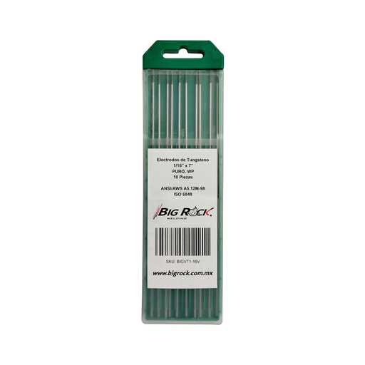 [BIGVT1-16V] VARILLA DE TUNGSTENO 1/16" X 7" PURO