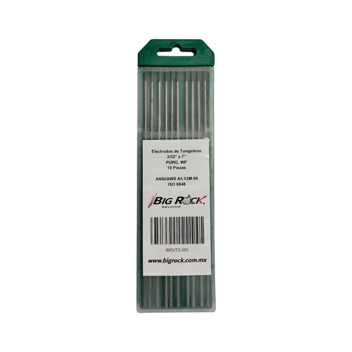 [BIGVT3-32V] VARILLA DE TUNGSTENO 3/32" X 7" PURO