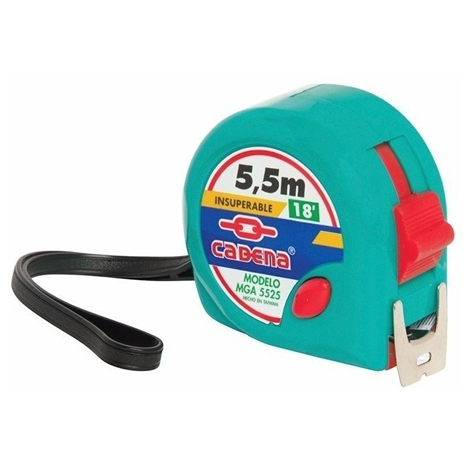 [CADMGA5525] FLEXOMETRO 5.5 MTS X 1" DOBLE VISTA CADENA MGA