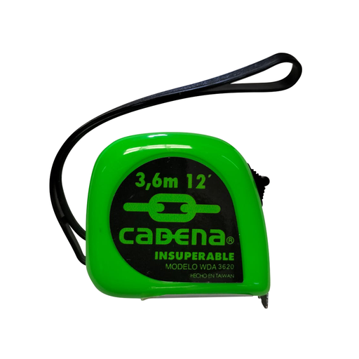 [CADWDA3620] FLEXOMETRO 3.6MTS X 3/4" MCA. CADENA