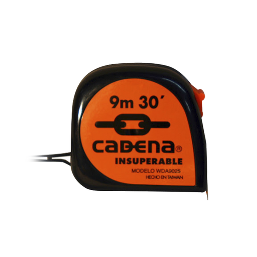 [CADWDA9025] FLEXOMETRO 9MTS X 1" MCA. CADENA