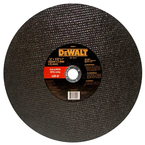 [DEWDW0014]  DISCO CORTE 14 X 7/64 X 1 HUECOS DOBLE MALLA
