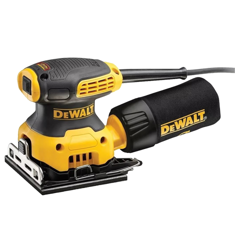 [DEWDWE6411-B3] LIJADORA 1/4" HOJA 230 WATTS 14,000 OPM C/BOLSA RECOLECTORA