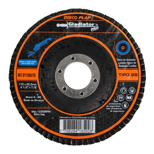 [GLA811560] DISCO LAMINADO T29 4 1/2 X 7/8 G60 
